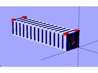 N-scale 20' and 40' shipping containers by 3d-reid
