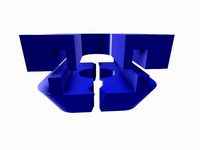 Transport/Storage lock for Thrustmaster t.16000m/FCS by HaraDaya