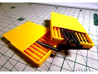 Storage box for 1/8" Carbide tools, Slid Lid by Area51