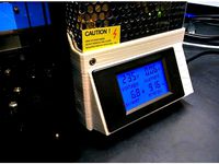 Anet A8 Power supply cover w\LCD power meter by papinist