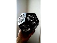 Dodecahedron lampshade by pedro404