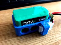 Lipo Protector Sock - AceHe 4s 850mah 75C - TPU by CraigJPerry