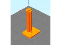 250g Spool Holder for Malyan M150 by jmbracewell