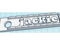 Jackie - Keychain  by jcuomo