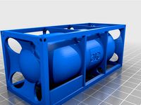 O Gauge 20ft Chemical Container by FBsurfgoddess