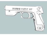 Rubber band gun by Snorri