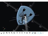 Zodiac Signs Guitar Pick by KySyth