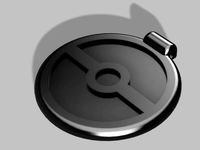 Pokeball Pendant by PeterFW