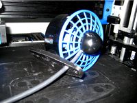 Reinforced Blue Robotics Thruster Mount for 4" curved pipe hulls by piercet