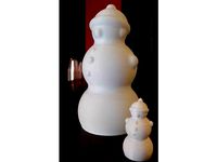 THE ULTIMATE SNOWMAN! by CreateCafe3D