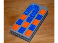3D Printed Cribbage Board by gmelenka