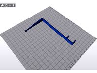 Hictop Prusa I3 Filament Feed Guide by odonnellp24
