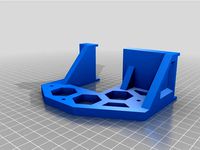ANET A8 Front and Rear Braces with Holes for Mounting Printer to Bench/Table by NetMagi