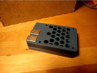 Raspberry Pi 3 B Case for shorter screws by walterw