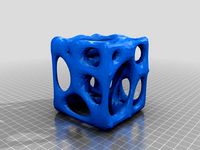 Vonoroi Cube Version 2 (might not print) by Cee_lizzle