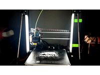 Wanhao I3 Led light Snap-on Holder / Bracket by Tibet2