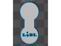 jeton de caddie lidl caddy coin by microtechniques