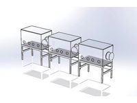 Glove Box Array for Medical or Manufacturing  by joshgoreworks