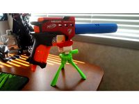 Nerf Mega BIGSHOCK Barrel Extension w/Rifleing by Heffnut5000