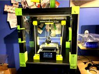 Wanhao i3 Plus enclosure with cooling by gadgetmind