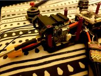 Martian II / Alien rear standoff VTX and X4R TX mount by rasor