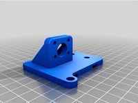 Modular X Carriage - Tarantula - Stock HotEnd Bracket - Shorter Z by lfried