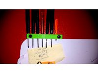 Small screwdriver wall mount 8x by Louisnaili_NN