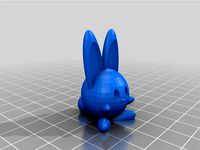 Little Pink Bunny v2 by dorkistry