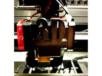 3D Fan Logo - Wanhao, Maker Select by surewhynot