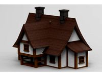 Low Poly House by Oliver_Lovstrom