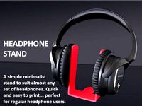 Universal Headphone Stand by muzz64