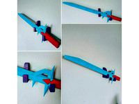 Hyper Light Drifter Sword by ChocolateEinstein