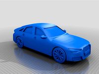 Audi A6 solid model by teunKeusters