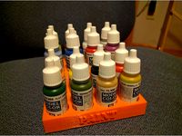 Model Paint Storage Tray by mbiersack