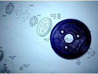 Spur Gear 70 tooth 46p for Traxxas Slash 2WD by QuantumFlexGate
