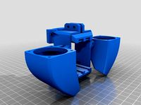 MK8 4 point mount for MPCNC 525 by Franken_Maker