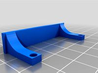 LED Strip support for SpaceOne Formula 220X drone frame by danarrib