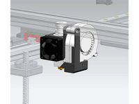 Tank3D E3D V6 Fan 3010 LayerFan 5015 Probe M8x1 Probe M12x1 by silyavski