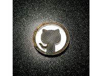 Octocat Shopping Cart Chip/Coin by manschwa