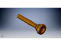 Trumpet Mouthpiece- Bach 3C by rpettyjohn