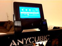 Craddle for Anycubic Prusa i3 Full Grapic Smart Controller Case (8,2mm Frame) by Quas7