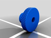 M4 x 0.7 Thumb Nut by I_Dont_Even_Know