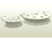 1.5" JD2 Tube Bending Dies (Perfectly Scaled) by Syrus54