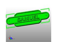 name plaque by Funkyrat