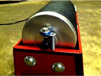Rock Tumbler ball bearing end stop by Plastic_Innovations