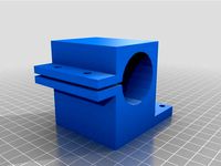 Z-Axis Mount for a 37D DC motor with  rotary encoder. by unix_guru