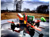 Liqiud v2 Runcam holder 40 deg. by 8link