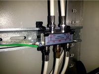 Support rail DIN(T35) pour Splitter 4 voies by Heloderma-Kris