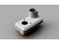 Dusticus - High-Z CNC dust hood by gcardinal