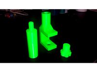 Multi-purpose desk clamp/stalk - add your own fixture! by Casowsky